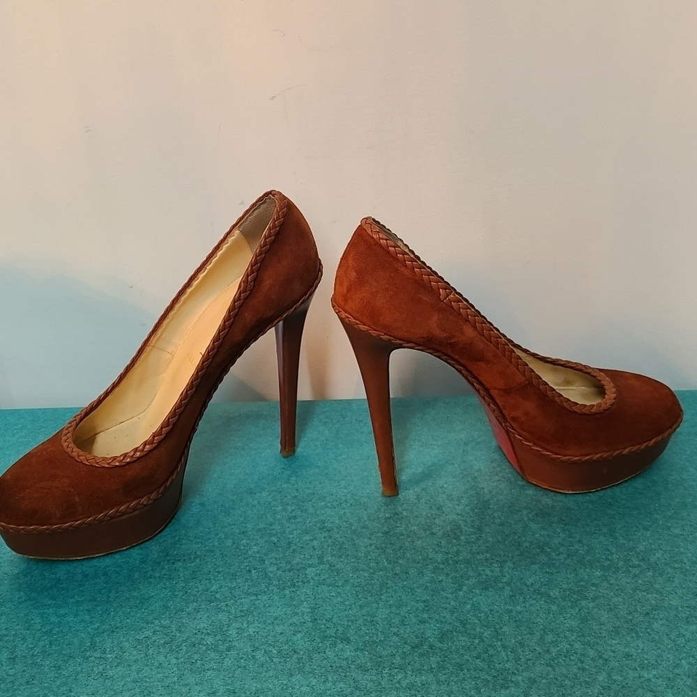 Christian Louboutin Braided Platforms - Picture 5 of 15
